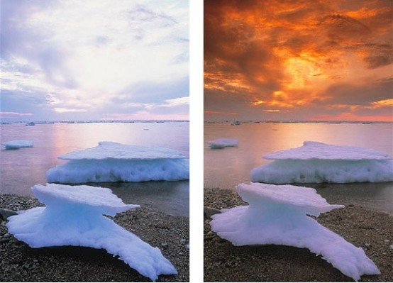 偏振鏡作用對比 偏振鏡作用對比