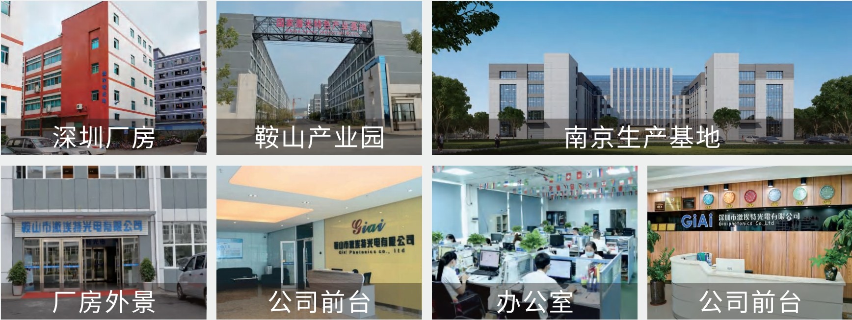 激埃特光學(xué)鏡頭總部及分公司 激埃特光學(xué)鏡頭總部及分公司