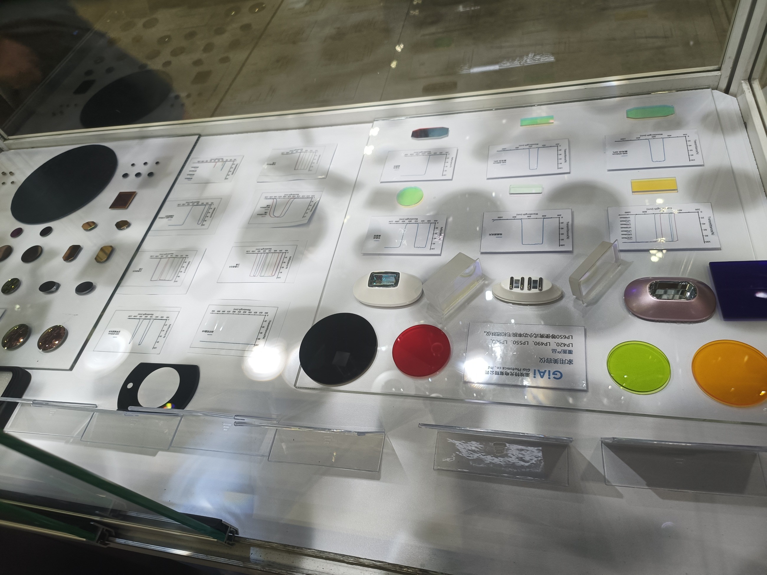 激埃特光博會濾光片展品